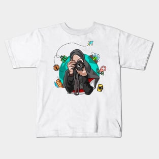 Hijab Traveller Kids T-Shirt